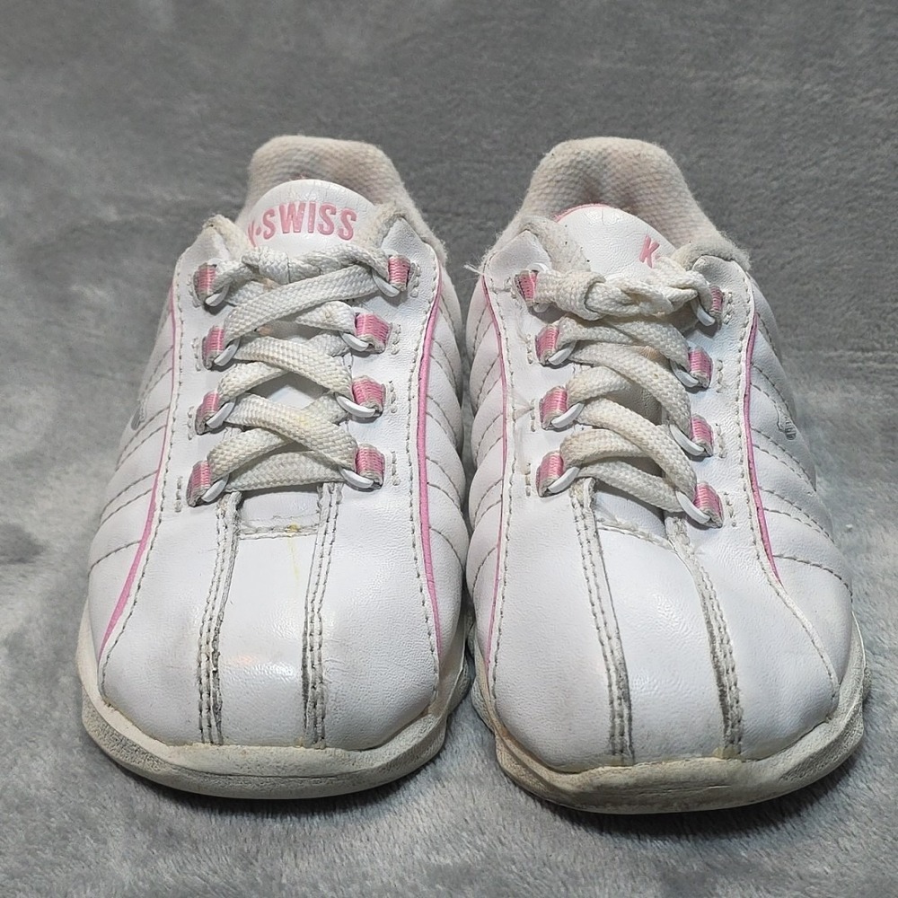 Kswiss White Pink Sneakers Infants US 8.5 - Picture 2 of 7